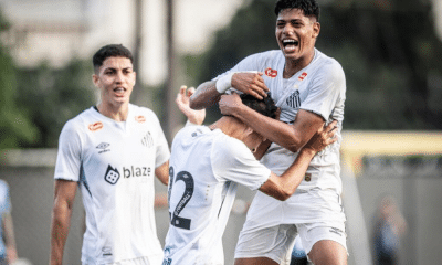 Santos vence Grêmio por 4 a 1 pelo Brasileiro Sub-20