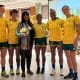 Yaras conhecem os uniformes que vão usar nos Jogos Olímpicos de Paris-2024