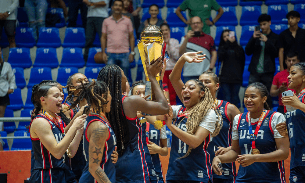 Tabela da AmeriCup Sub-18 de basquete feminino