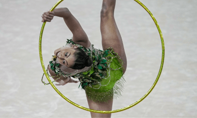 Babi Domingos no Pan-Americano de ginástica rítmica