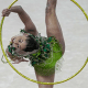 Babi Domingos no Pan-Americano de ginástica rítmica
