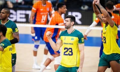 Brasil, Holanda, VNL, Vôlei