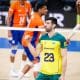 Brasil, Holanda, VNL, Vôlei