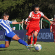 Lance do jogo entre Internacional e Avaí Kindermann no Brasileirão Feminino