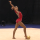 Sarah Mourão no Pan-Americano juvenil de ginástica rítmica