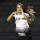 Vic Albuquerque comemora gol do Corinthians contra o Red Bull Bragantino no Brasileirão Feminino