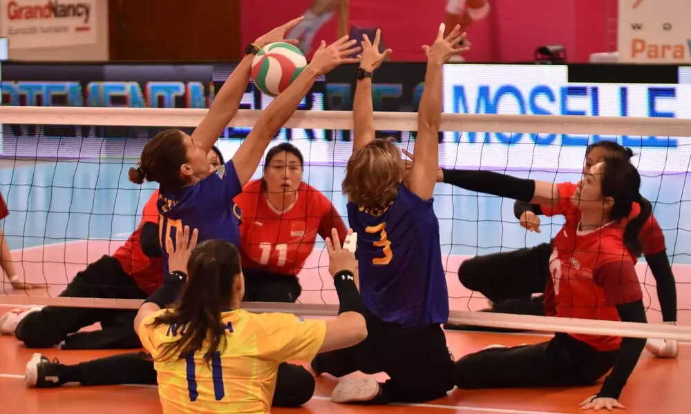 Brasil, China, World Super Six, vôlei sentado
