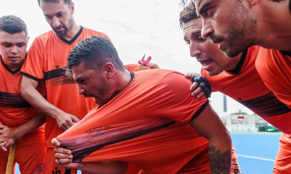 Desterro, equipe catarinense do Campeonato Brasileiro de hóquei sobre grama (Reprodução/Instagram/@hcdesterro)