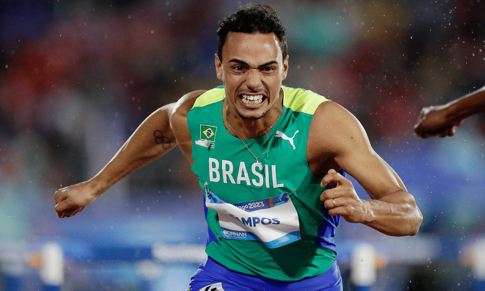 Rafael Pereira, destaque do Brasil nos 110m com barreiras (Alexandre Loureiro/COB)