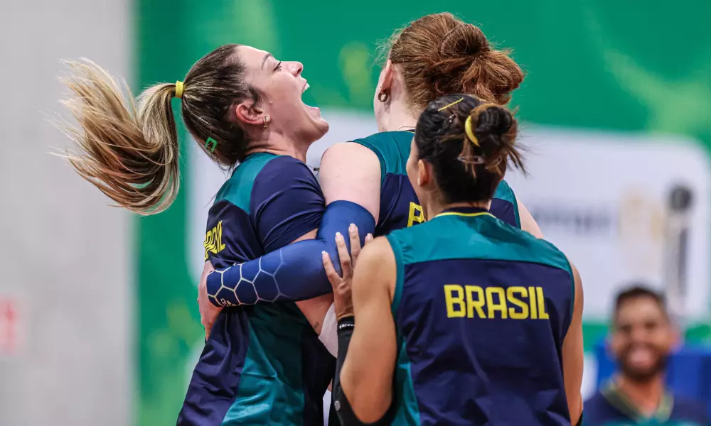 Atletas do vôlei feminino do Brasil