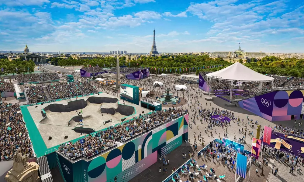 Pista de skate de Paris-2024