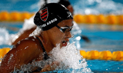 Gabrielle Assis nos 200m peito do Brasileiro de Inverno