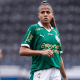 Giovanna Campiolo, zagueira do Palmeiras em partida do Paulistão FEminino