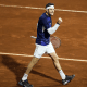 Marcelo Demoliner cerra os punhos e vibra após semi do Challenger de Amersfoort, com Guillermo Duran (Challenger de Verona), partidas, santiago