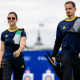 Marcus D'Almeida e Ana Luiza Caetano - do tiro com arco - dos Jogos Olímpicos de Paris-2024 olimpíada