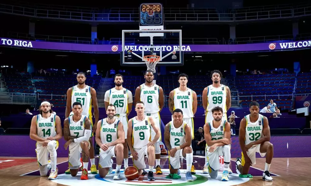 Seleção brasileira de basquete masculino classificada para disputar os Jogos Olímpicos de Paris-2024