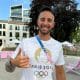 Lucas Verthein na Vila Olímpica de Paris