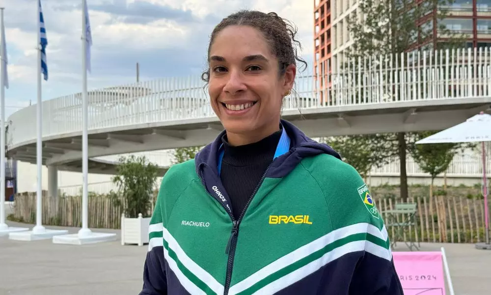 Beatriz Tavares na Vila Olímpica