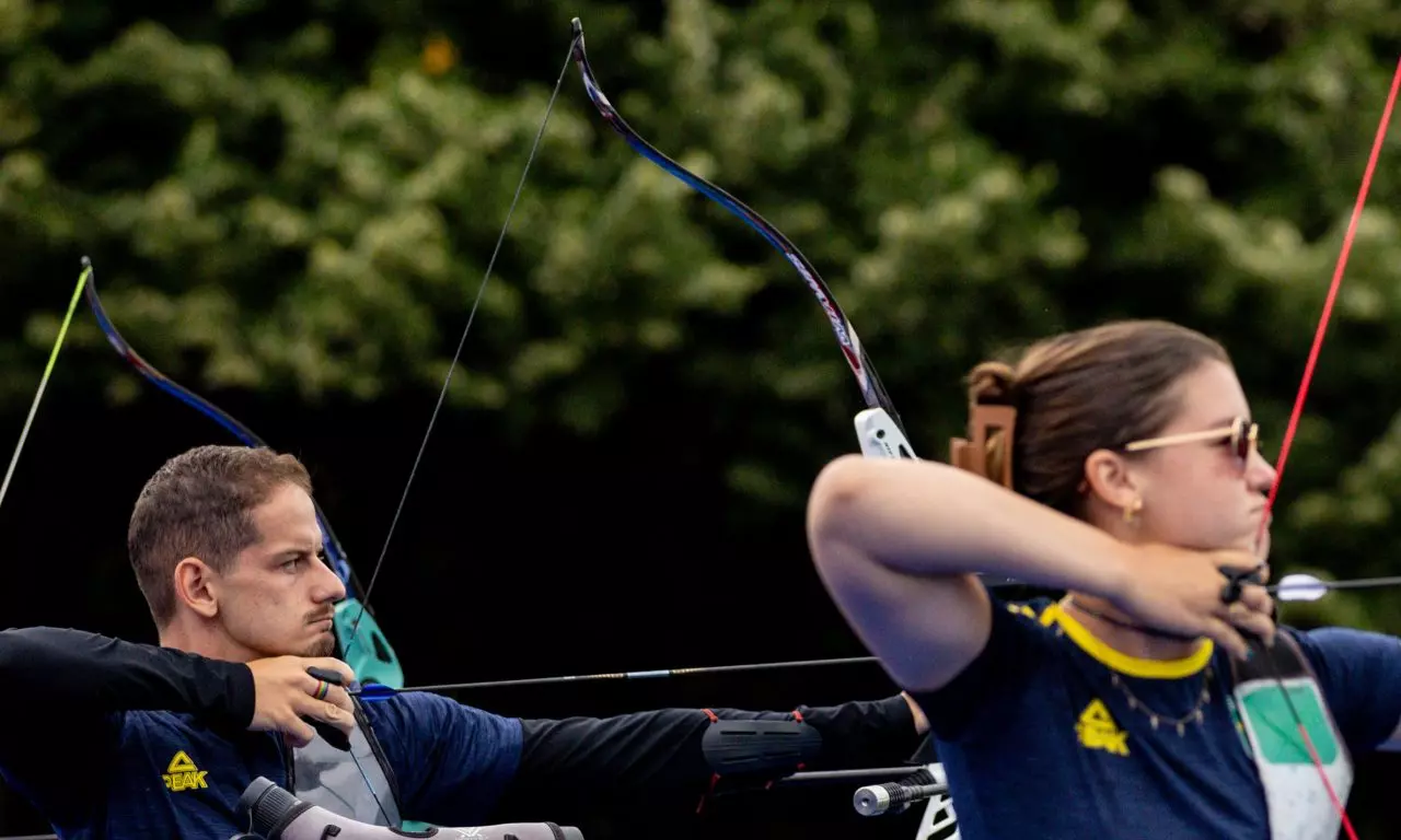 Ana Luiza Caetano tiro com arco Paris 2024 Jogos Olímpicos Olimpíada Marcus D'Almeida