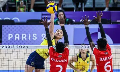 Brasil Quênia vôlei feminino Paris Olimpíada Jogos Olímpicos Gabi Guimarães Gabriela Guimarães
