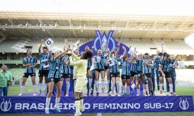 Tabela do Brasileiro Sub-17 de futebol feminino grêmio campeão 2023