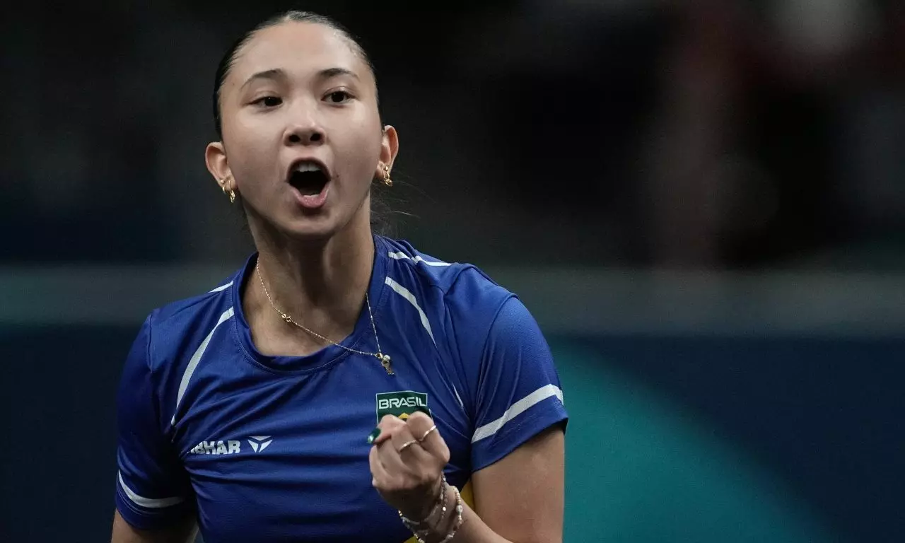 Giulia Takahashi Paris tênis de mesa olimpíada Jogos Olímpicos