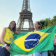 Adriana Samuel e Sandra Pires prestigiam final do vôlei de praia feminino nos Jogos Olímpicos de Paris-2024
