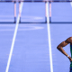 Alison dos Santos olha para o horizonte após semifinal nos 400m com barreiras; francês Clément Ducos disse que ele não está em forma em Paris-2024