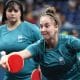Danielle Rauen e Bruna Alexandre garantem medalha no tênis de mesa dos Jogos Paralímpicos de Paris-2024