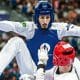 Edival Pontes, o Netinho, na disputa do bronze dos Jogos Olímpicos de Paris-2024 medalha de prata vice-campeão mundial de taekwondo