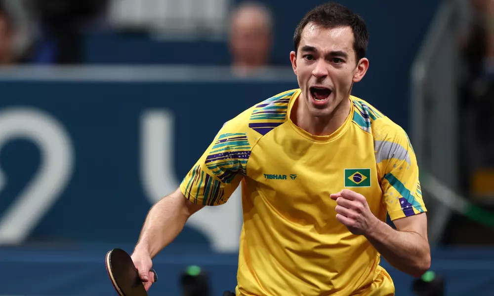 Hugo Calderano medalha inédita no tênis de mesa dos Jogos Olímpicos de PAris-2024, tÊnis de mesa