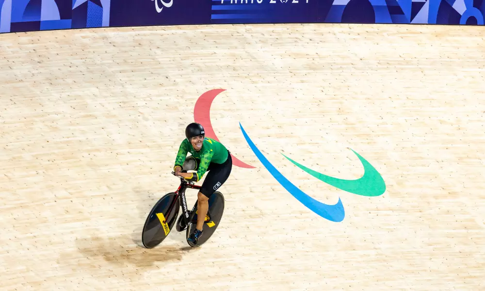 Sabrina Custódia nos Jogos Paralímpicos de Paris-2024