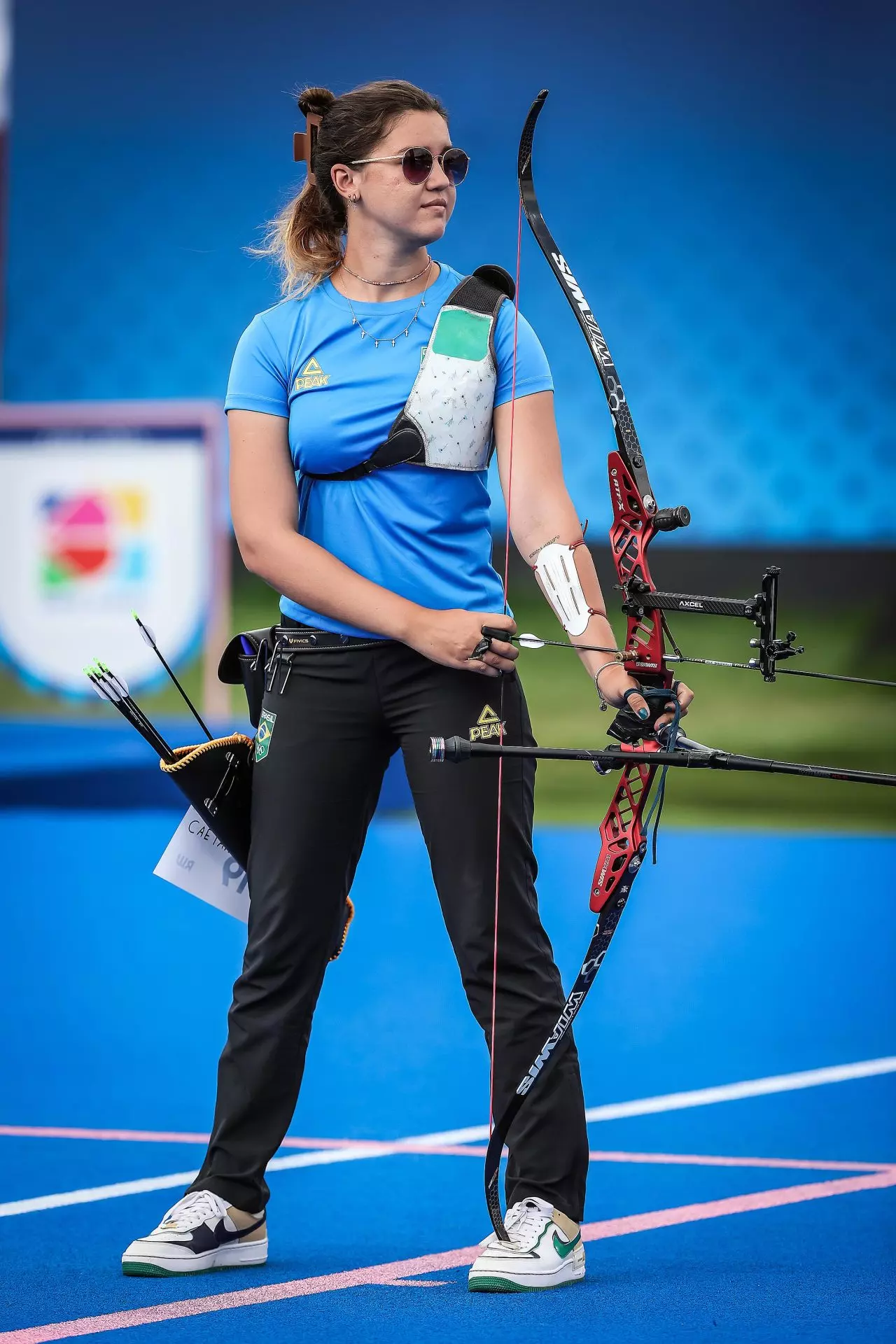 Ana Luisa Caetano tiro com arco paris olimíada de paris 9º lugar nono lugar oitavas de final