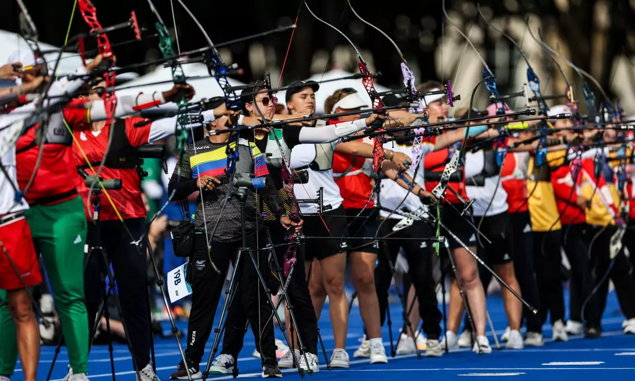 Ana Luisa Caetano tiro com arco paris olimíada de paris 9º lugar nono lugar oitavas de final