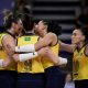 Brasil EUA Estados Unidos vôlei feminino Olimpíada de Paris Jogos Olímpicos semifinal final, onde assistir, vnl, liga das nações