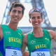 Viviana Lyra Caio Bonfim maratona maratona marcha atletica atletismo paris 2024