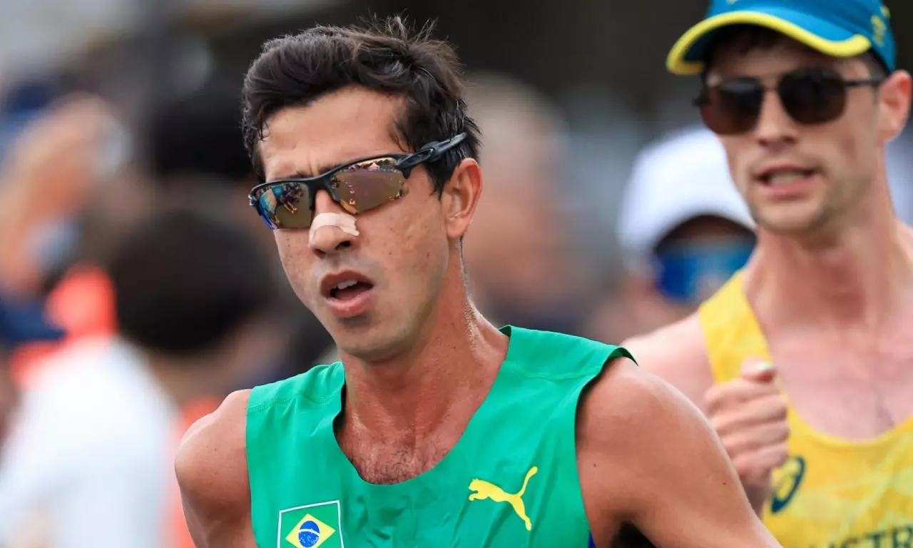 Viviana Lyra Caio Bonfim maratona maratona marcha atletica atletismo paris 2024