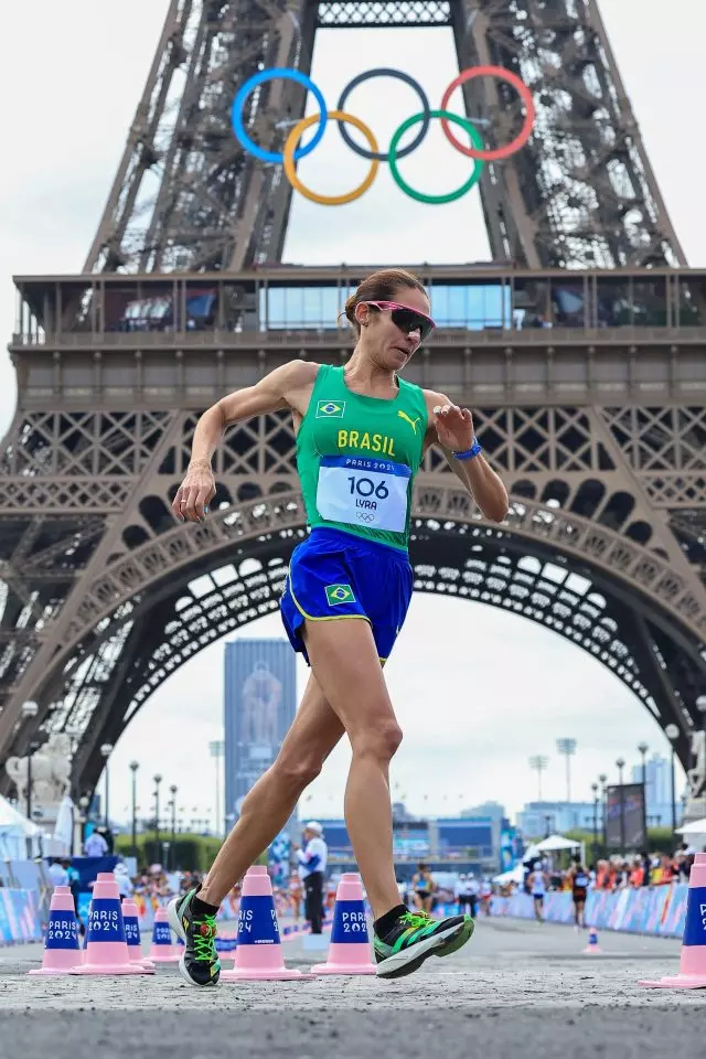 Viviana Lyra Caio Bonfim maratona maratona marcha atletica atletismo paris 2024