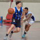 Lance do jogo entre Pinheiros e LSB no Paulista de basquete masculino