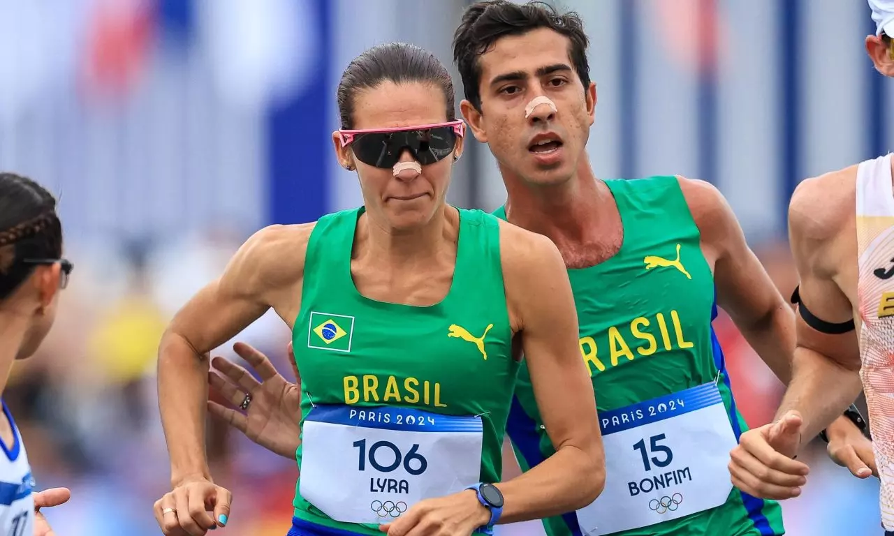Viviana Lyra Caio Bonfim maratona maratona marcha atletica atletismo paris 2024 Pan-Americano de Marcha Atlética