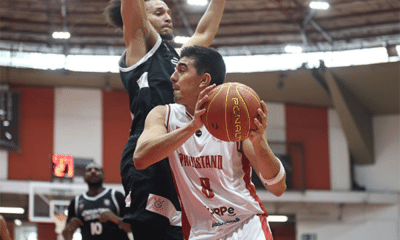 Gui Abreu em jogo do Paulistano contra o Corinthians pelo Paulista de basquete masculino Foto: Wilian Oliveira/Foto Atleta