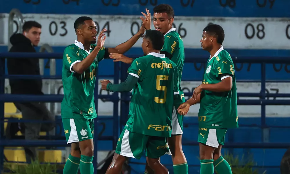 Palmeiras, o primeiro finalista do Brasileiro Sub-20 (Foto: Fabio Menotti/Palmeiras)