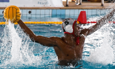 Flamengo em ação na Liga Nacional de polo aquático (Jéssica Araújo/PAB)