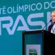 Paulo Wanderley, presidente do Comitê Olímpico do Brasil, durante a cerimônia de abertura da COB Expo COB investimento