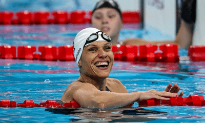 Carol Santiago após final nos Jogos Paralímpicos de Paris-2024 (Alessandra Cabral/CPB)