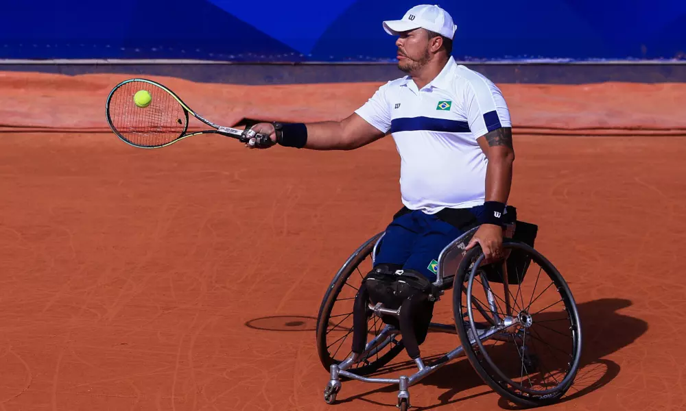 Leandro Pena Tênis em cadeira de rodas Jogos Paralímpicos Paris-2024, Australian Open