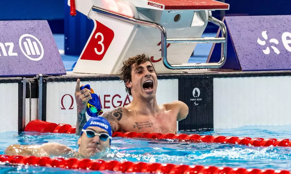 Talisson Glock nos 400 m livre da natação nos Jogos Paralímpicos de Paris-2024