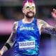 Vinícius Rodrigues na final dos 100 m T63 dos Jogos Paralímpicos de Paris-2024