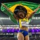Zileide Cassiano celebra medalha de prata nos Jogos Paralímpicos de Paris - Foto: Ale Cabral/CPB