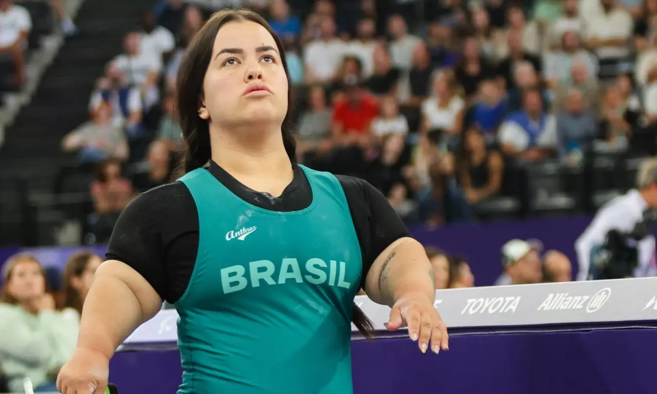Mariana D'Andrea final halterofilismo Jogos Paralímpicos de Paris seleção brasileira